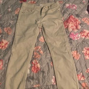 For the girls you got school cheap pants